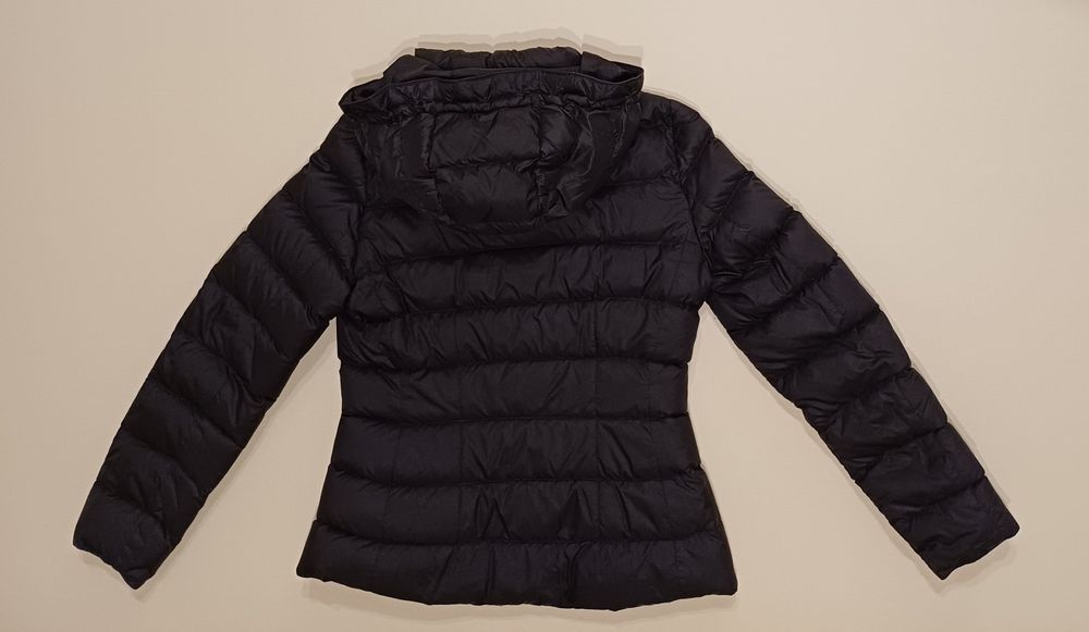 Massimo Dutti kurtka puchowa damska S czarna BDB