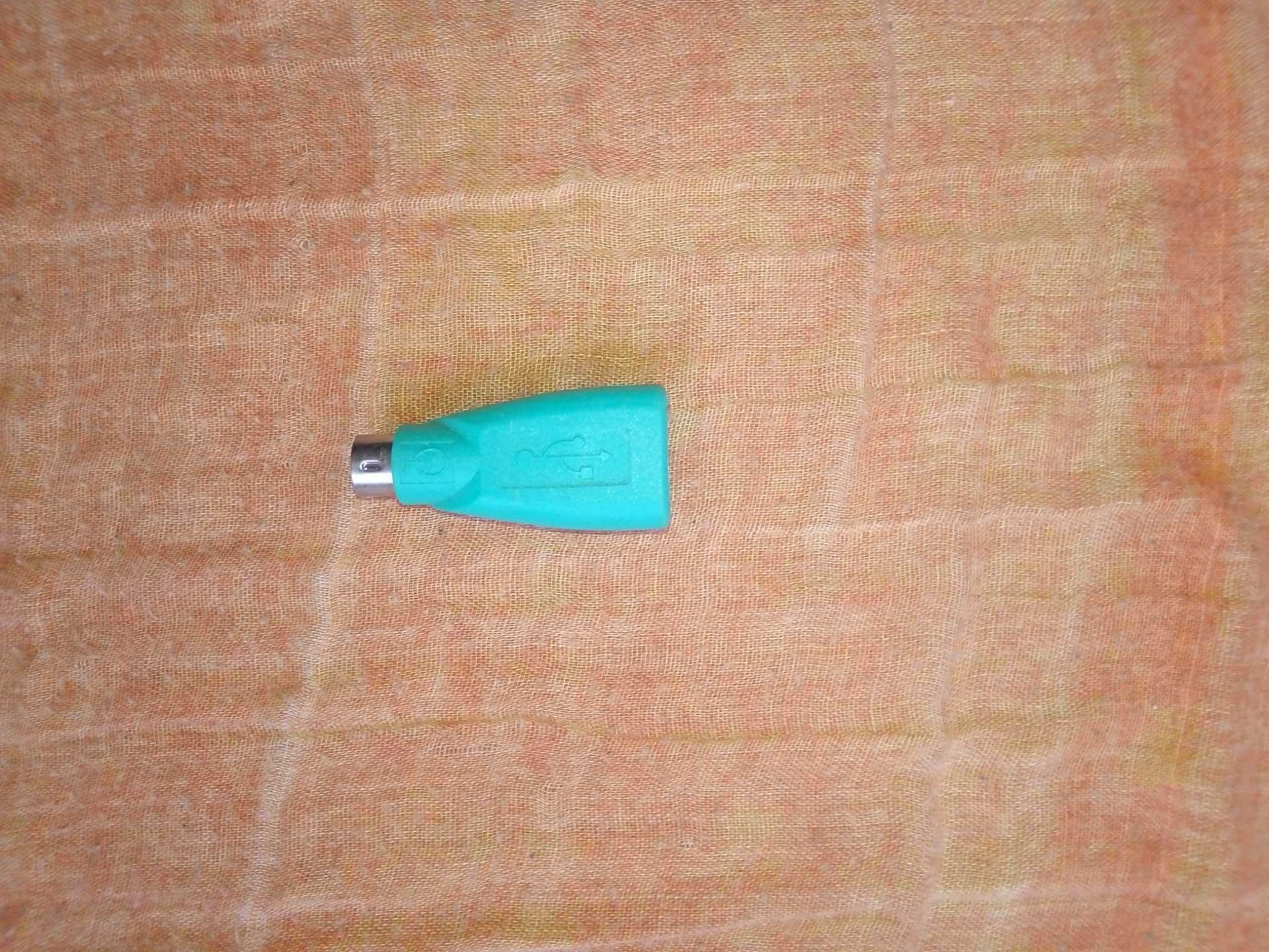 Adapter przejściówka złącze USB PS2 myszy komputerowej myszki