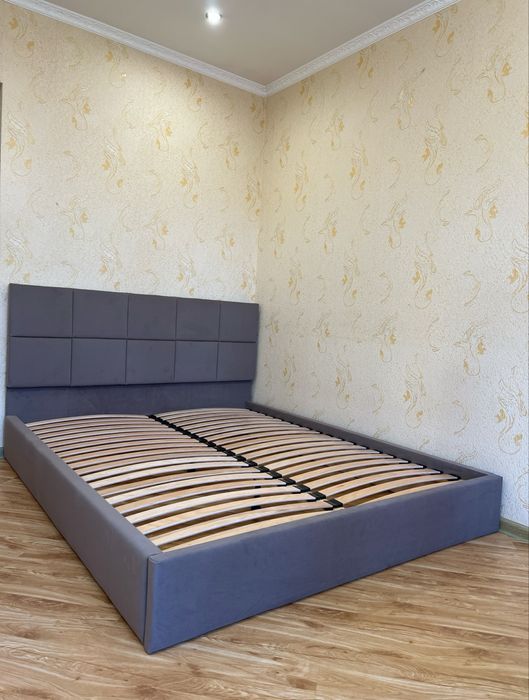 Двоспальне ліжко двуспальная кровать односпальне ліжко з ламелями