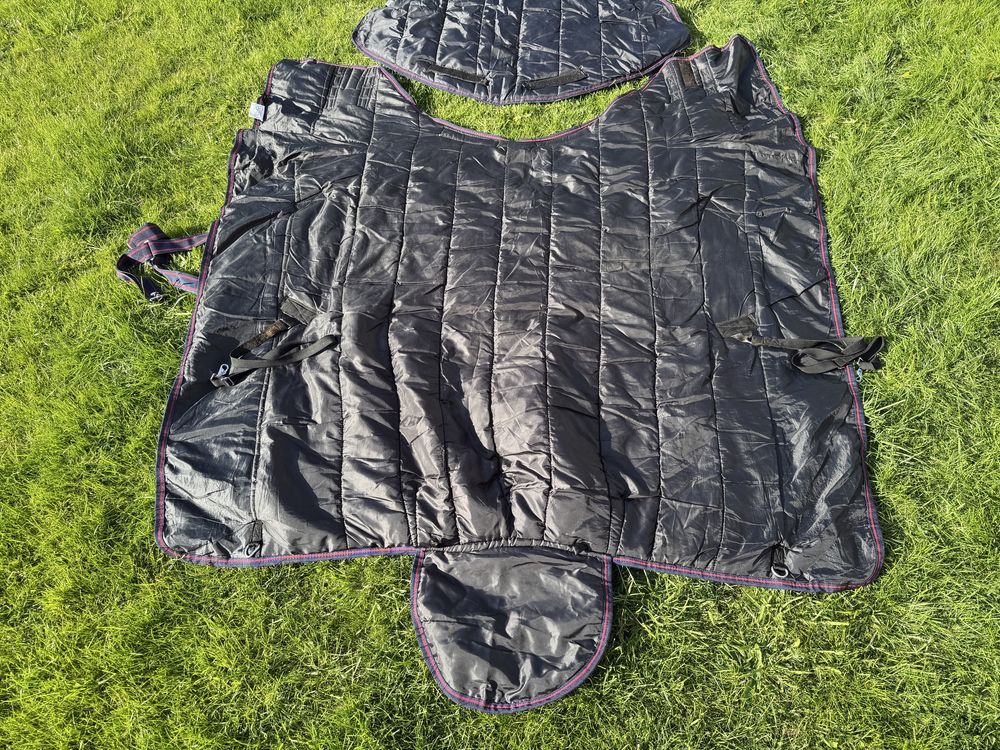 Derka padokowa z kapturem Horsenjoy 135 cm 300g