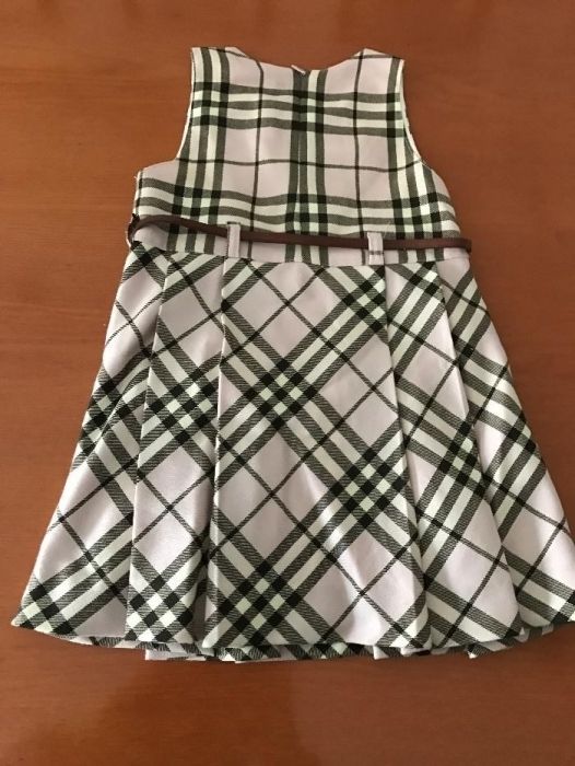 Vestido Ovo Estrelado 18 meses