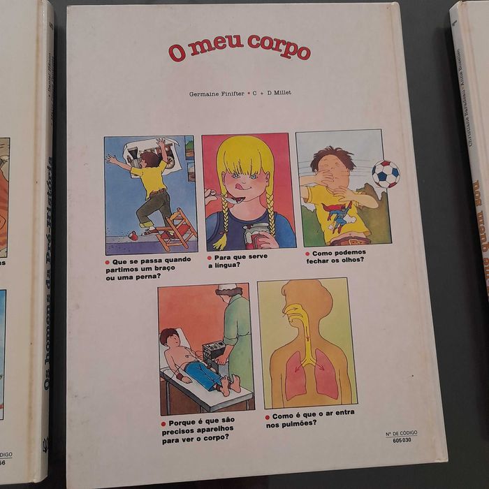 4 livros Educativos