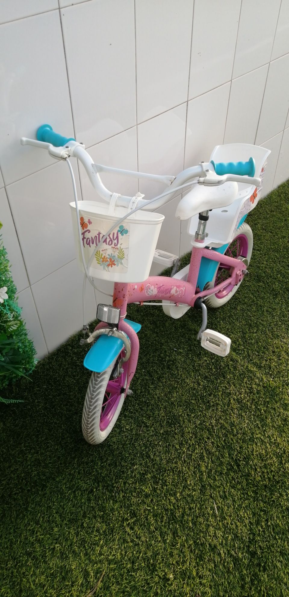 Toimsa Bikes Bicicleta rosa Fantasy Walk 14´´Menina