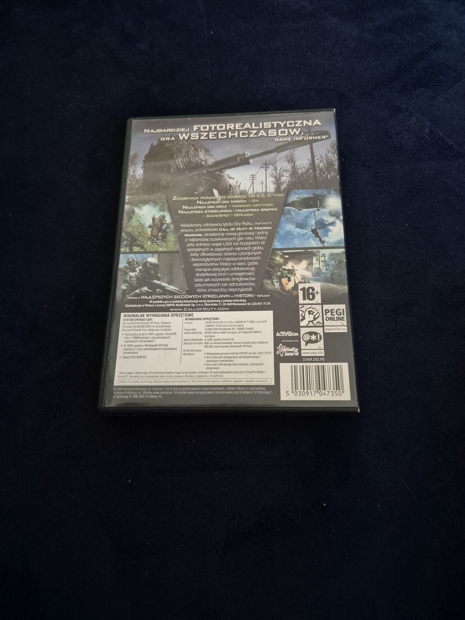 Gra PC Call of Duty 4 Modern Warfare