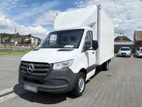 Mercedes-Benz Sprinter 314 CDI Kontener 8 palet Salon PL, Jeden Właściciel  NR.263 Klimatyzacja, Radio BT, Światła do jazdy dziennej SUPER