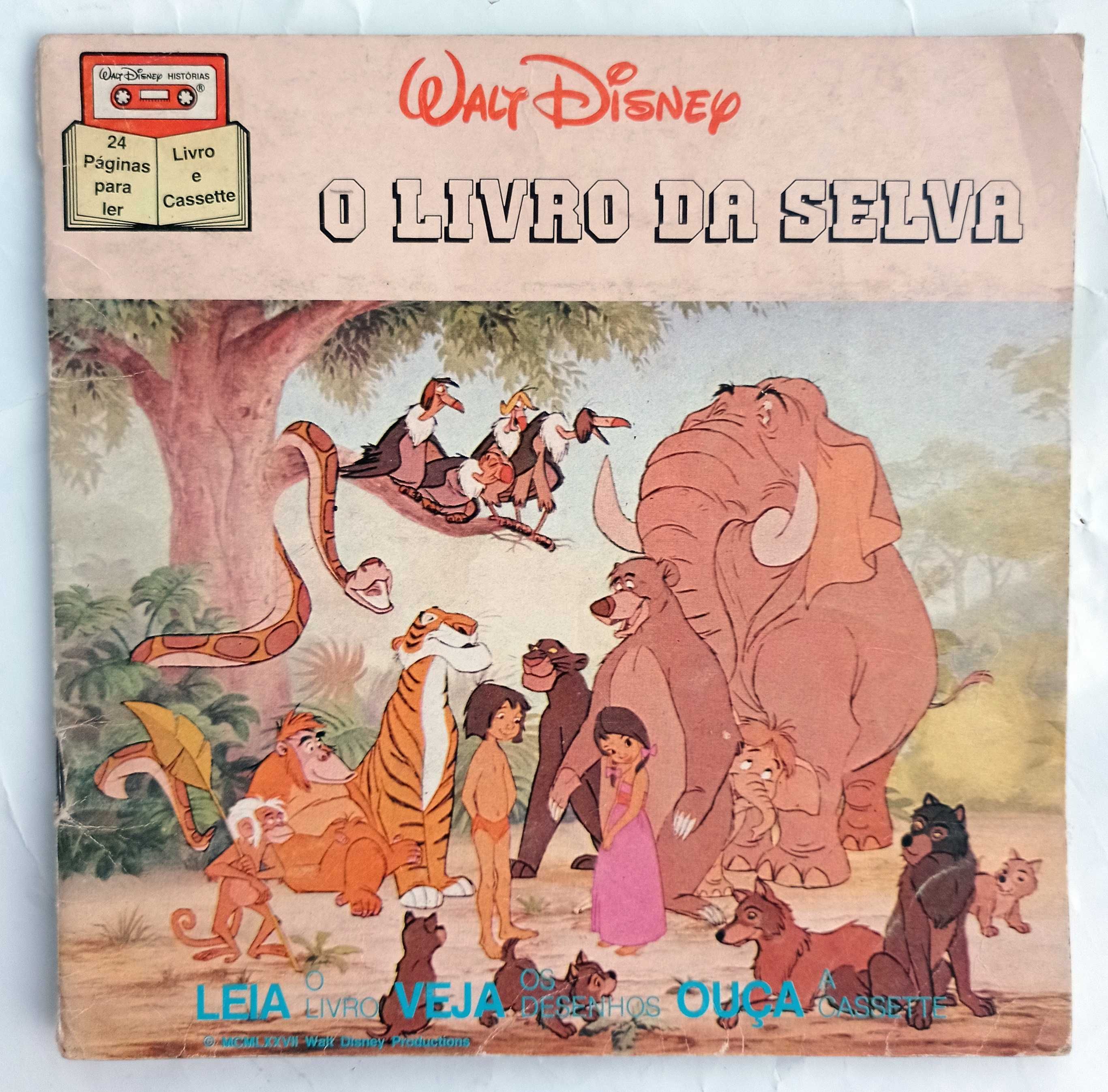 Walt Disney, lote de 6 livros infantis