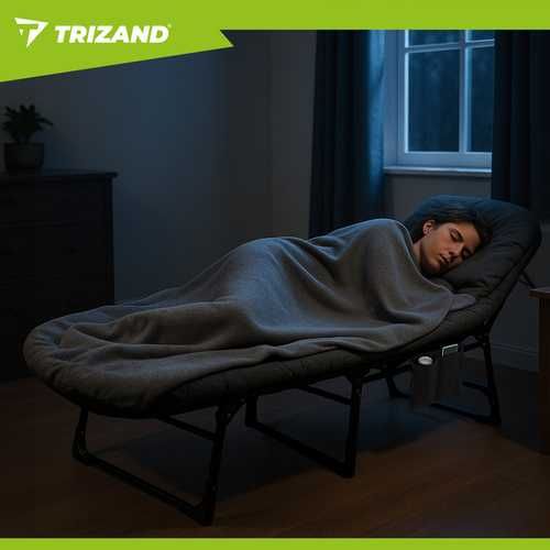 Розкладне ліжко для кемпінгу, ліжко для подорожей до 150 кг