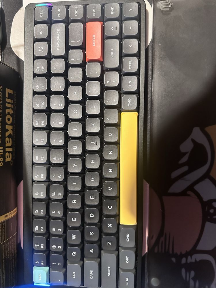 Клавіатура Nuphy air75 v2 + чолол NuFolio v3 for air75 v2