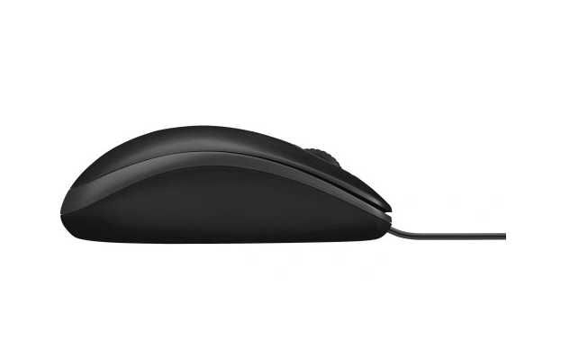 Mysz przewodowa Logitech B100 czarna USB 800 DPI FV