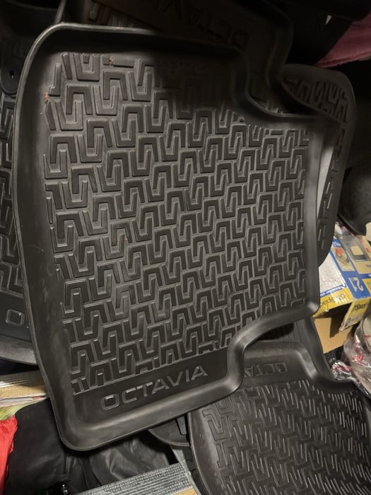 Коврики резиновы Skoda Octavia A7-8 2015-2024г оригинал