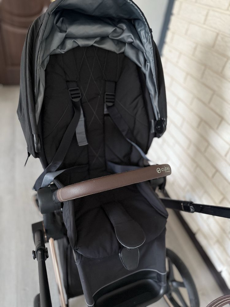 Візочок коляска 2 В 1 Cybex Priam Rosegold