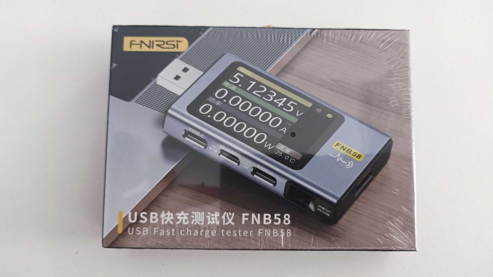 Тестер USB Fnirsi FNB58 Bluetooth version, FNAC-28 та інші