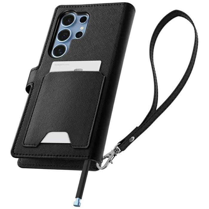 Etui Spigen Wallet "S" do Samsung Galaxy S25 Ultra czarny