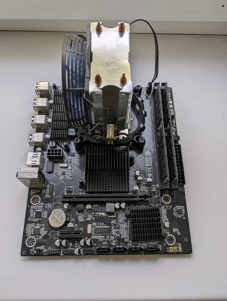 Збірка MB LGA1366 X58/Xeon X5675/RAM 16/32 Gb DD3RL 1333/Кулер