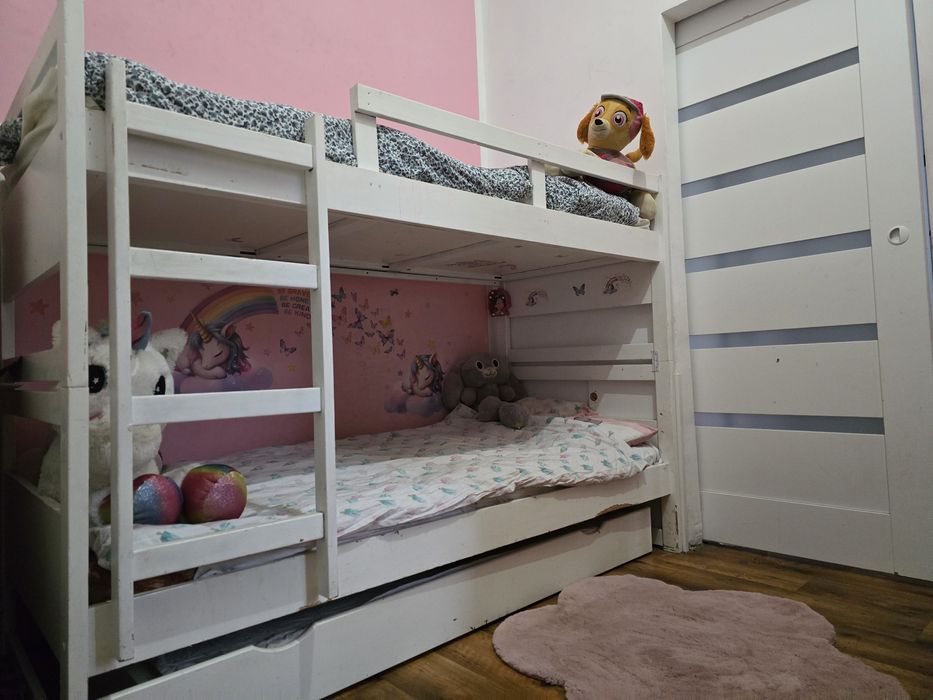 Łóżko piętrowe 3 osobowe