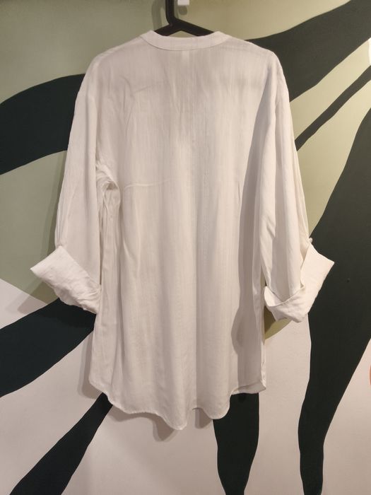 H&M bluzka tunika wiskoza akryl 34 Stan idealny