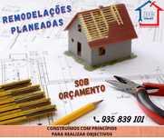 Remodelações Planeadas para habitações, lojas, escritórios...