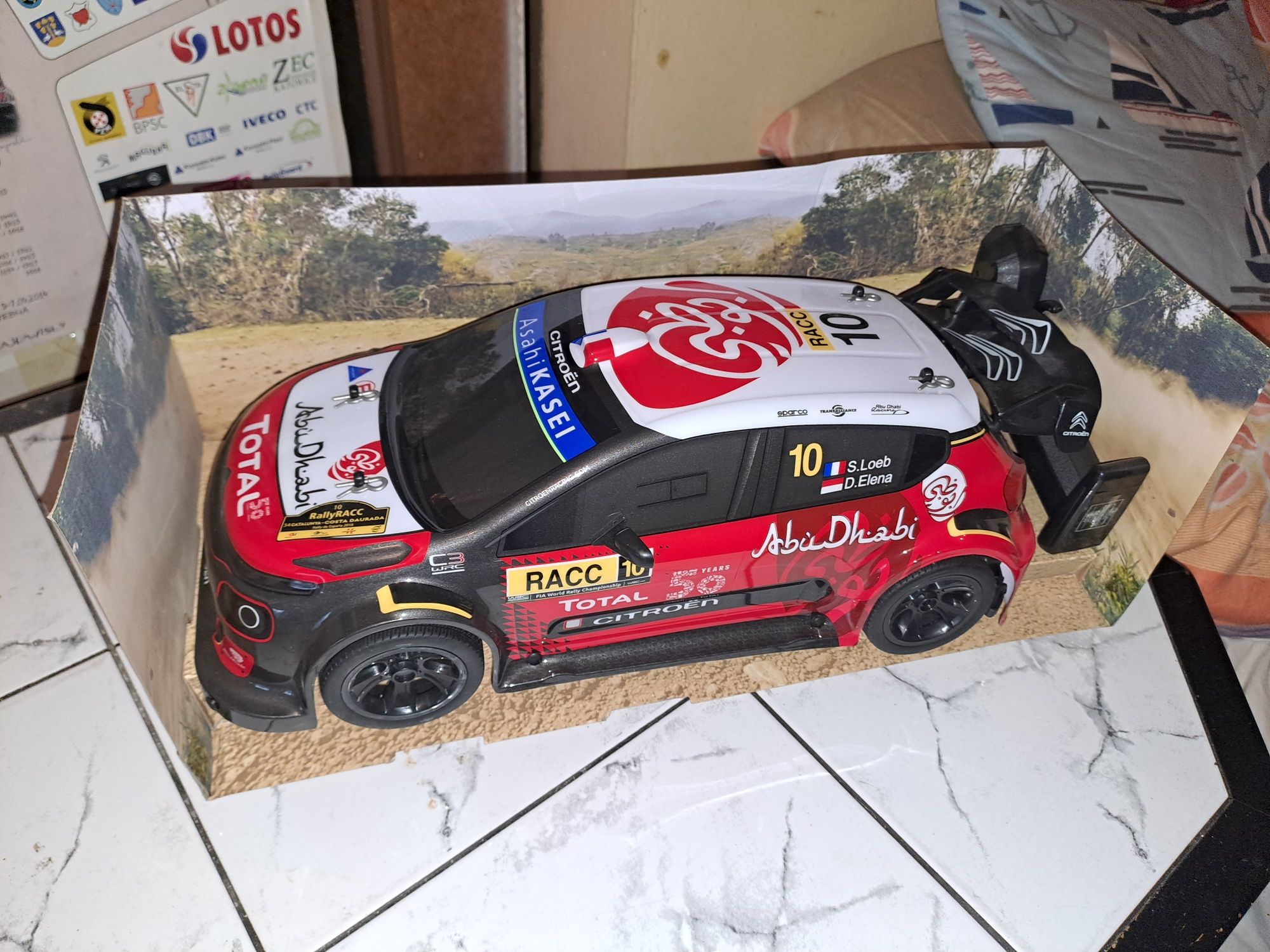 Citroen C3 WRC RC, Skala 1:10. Model zdalnie sterowany. Nowy.