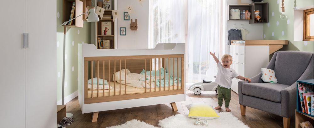 Łóżeczko dzieciece - biórko VOX 3w1