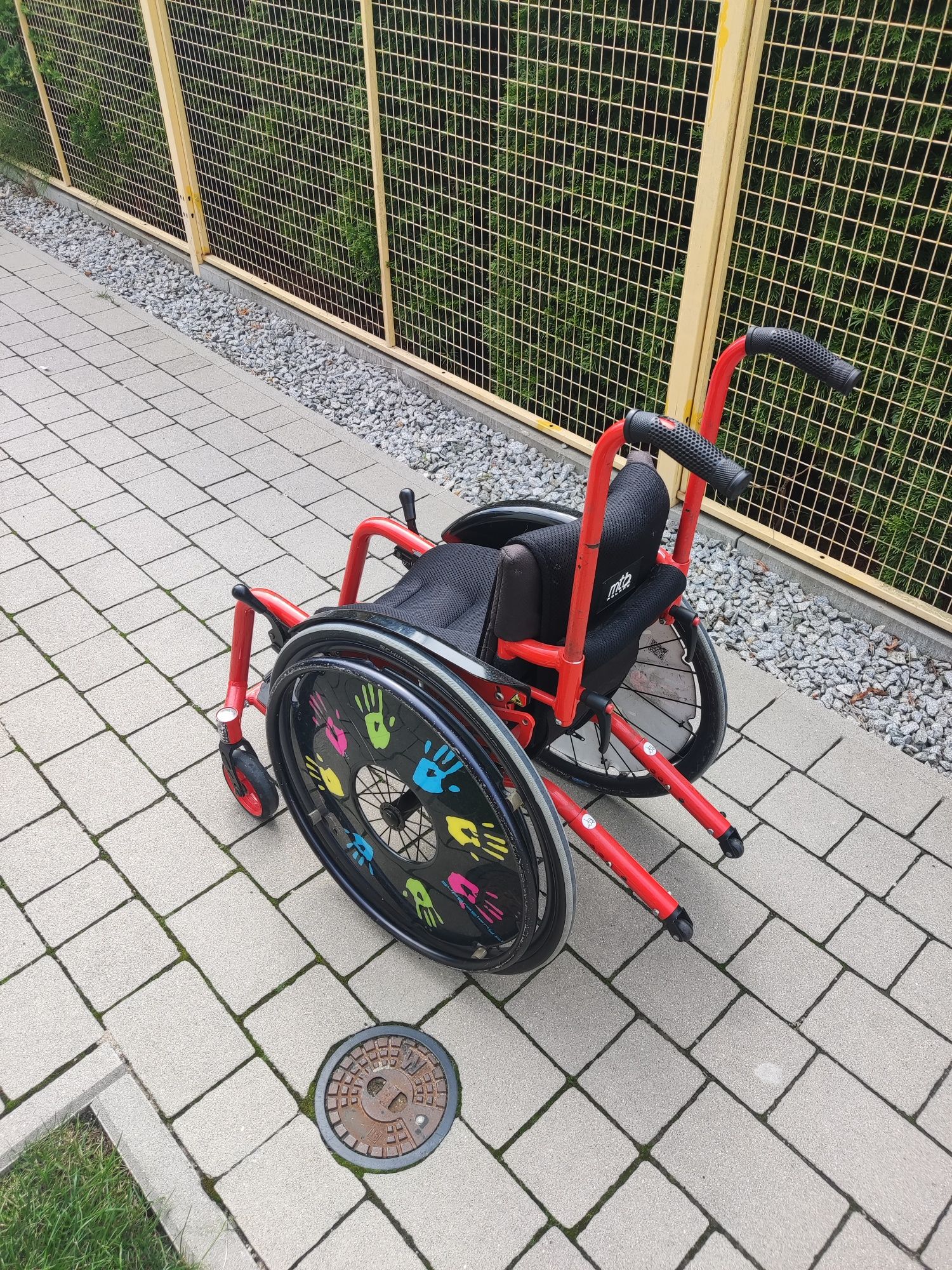 Wózek inwalidzki dziecięcy MTB Poland