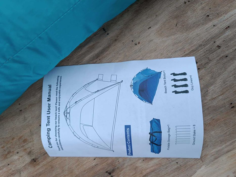 NILS Duży Namiot Turystyczny 3 Osobowy Wodoodporny