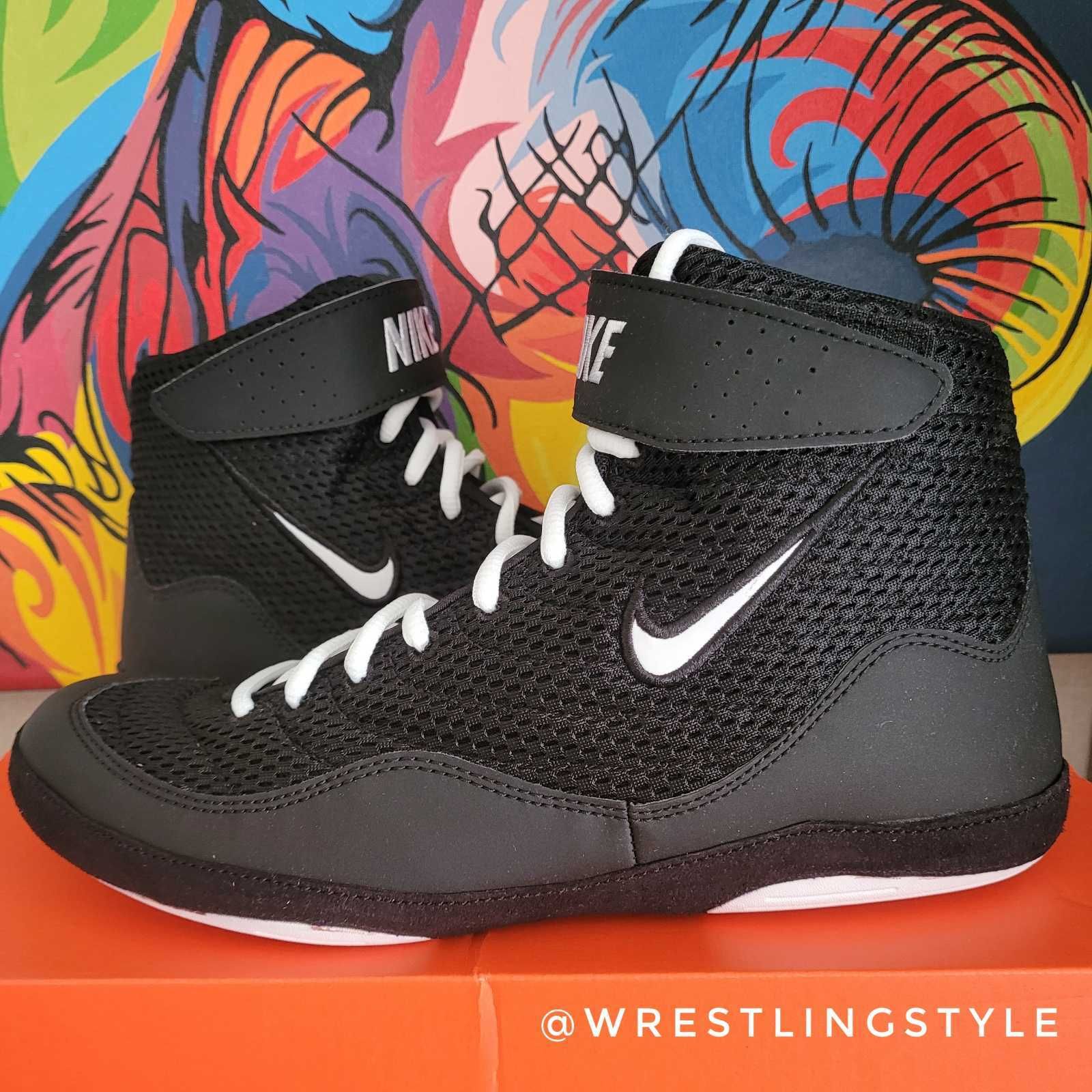 БОРЦОВКИ Nike Inflict 3, взуття для боротьби, боксерки найк оригінал