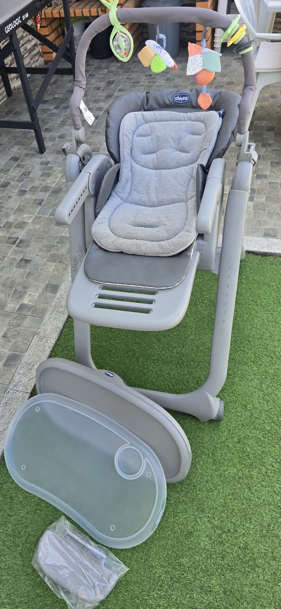 Cadeira da papa Chicco Polly Magic Relax 3 em 1