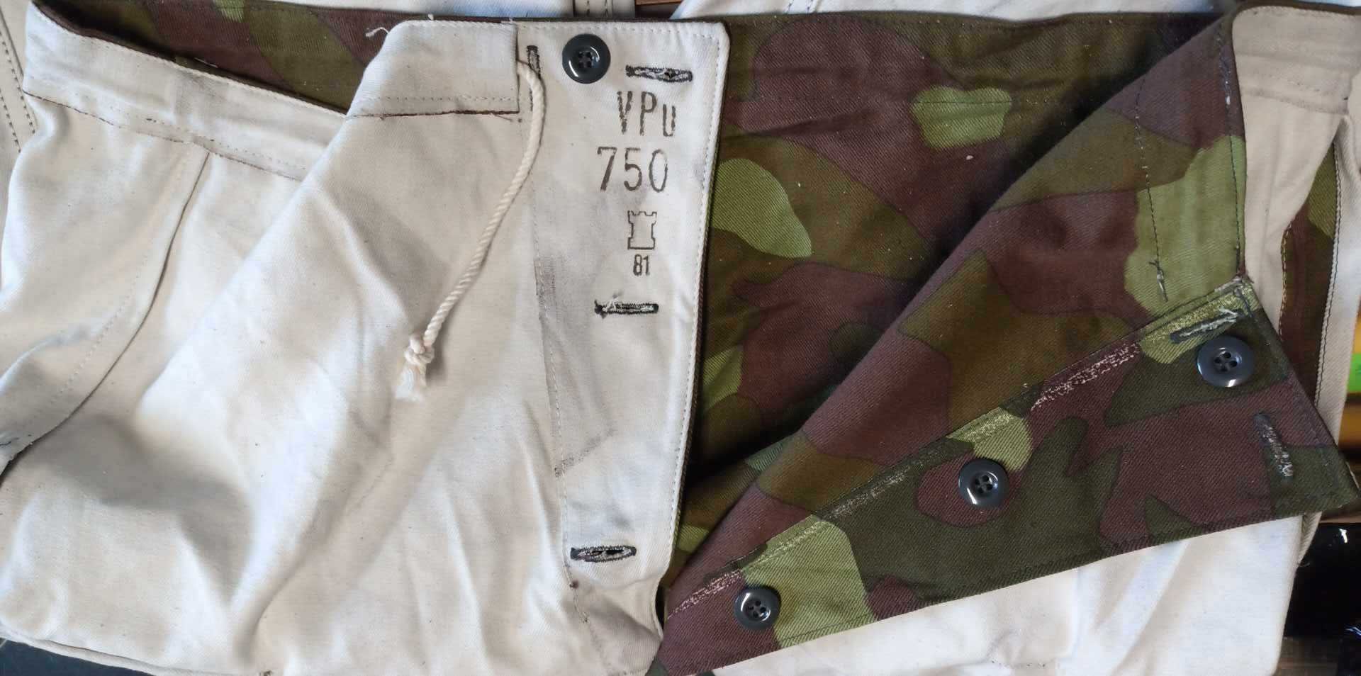 Maskałat /Spodnie Finlandia camo M62/zima pas104 Unikat #2