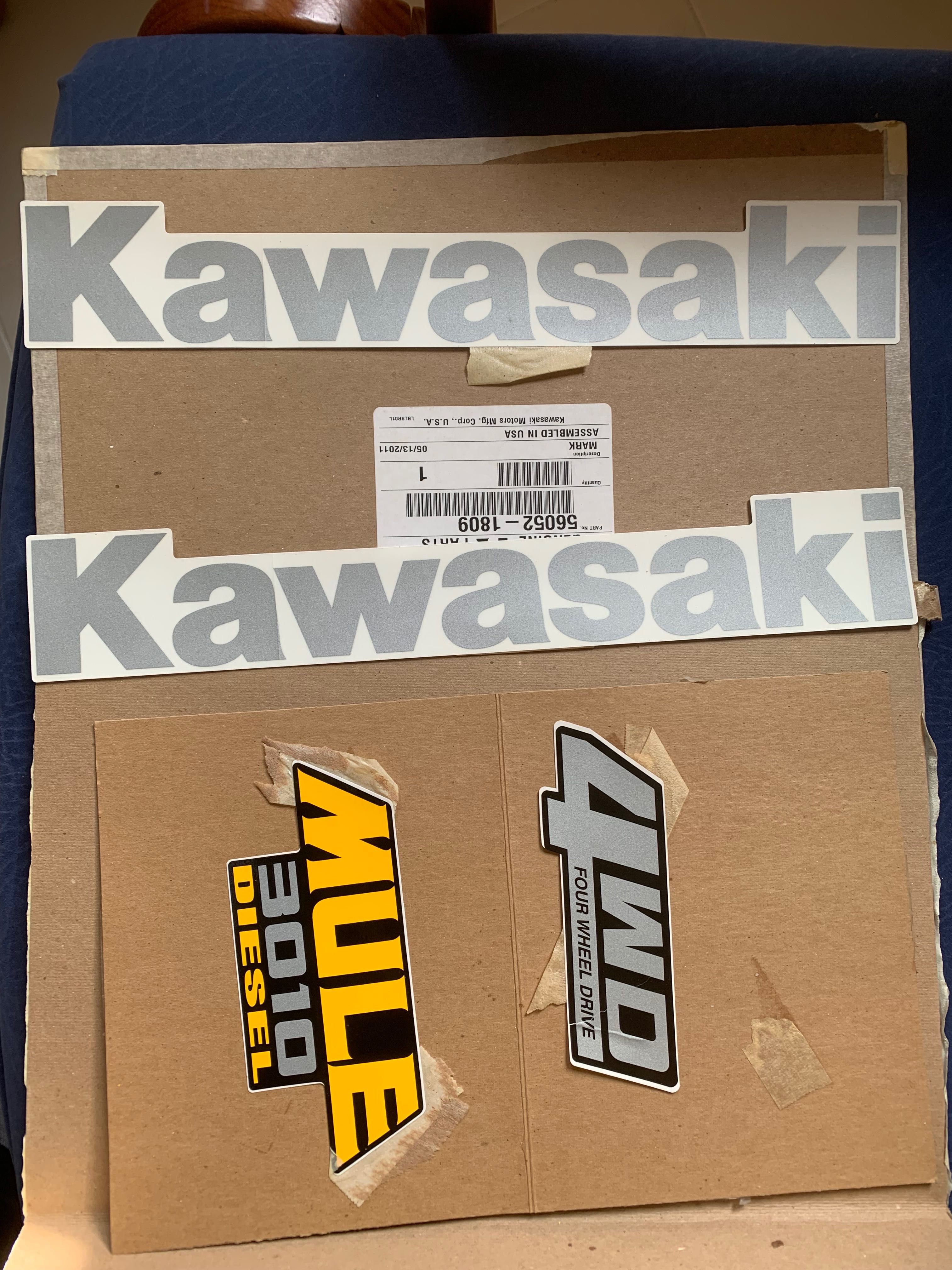 Autocolantes Kawasaki