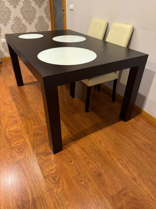 MESA JANTAR WENGUE Maciça 160x100x78