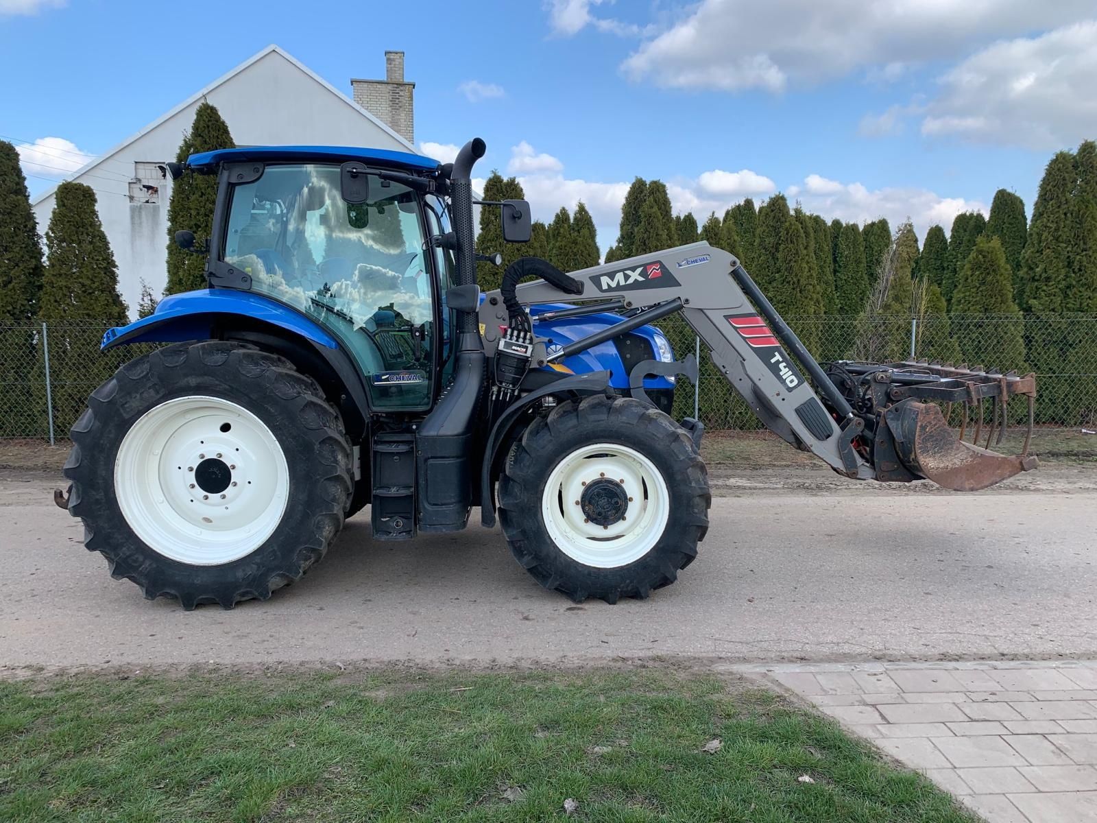 New Holland T6.120 z ładowaczem