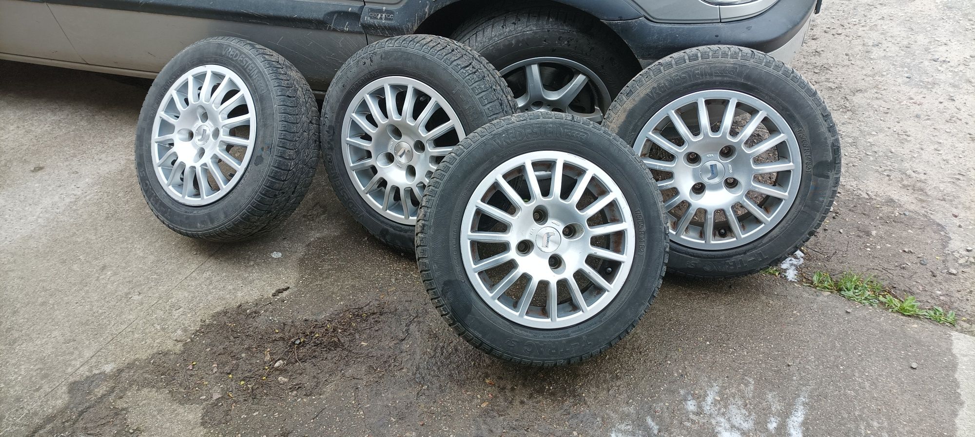 Alufelgi z oponami Peugeot R 14 rozmiar 4x108