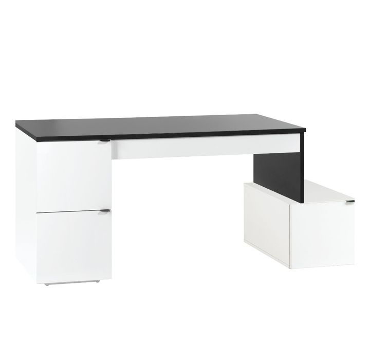 Biurko Vox czarno białe