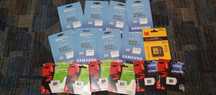 Новые Оригинальные Карты Памяти MicroSD Samsung Kingston