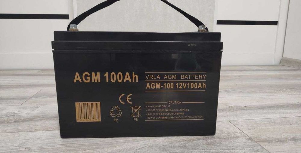 Акумулятор vrla agm 100ah 12v