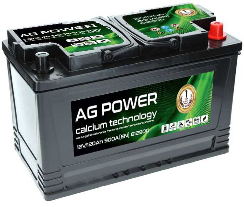Akumulator AGPOWER 12V 120Ah 900A (Rolniczy, C330, C360, T25)