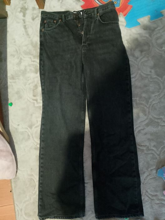 Spodnie szeroka nogawka