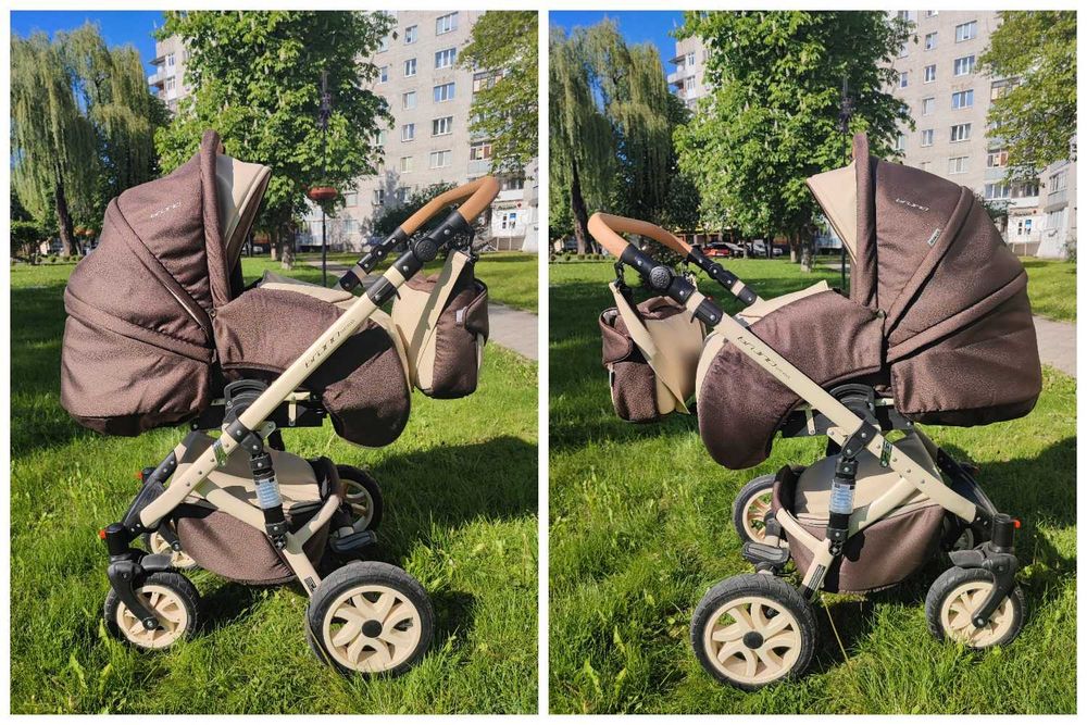 Детская коляска 2 в 1 Riko Bruno Ecco