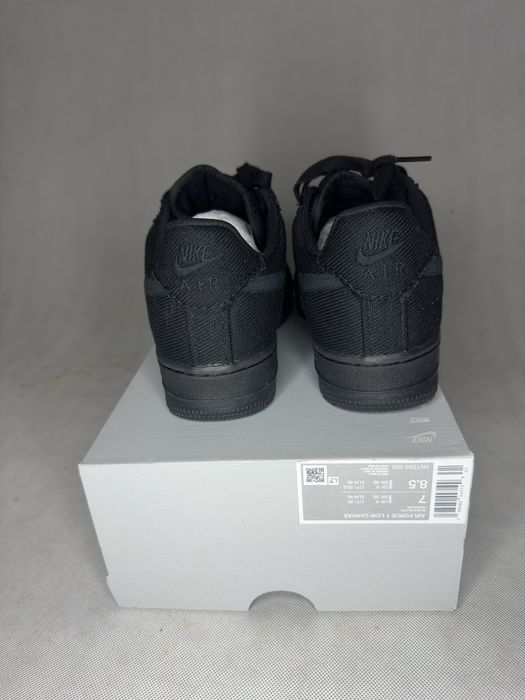 Buty Sportowe Nike Air Force 1 low canvas 40 czarne