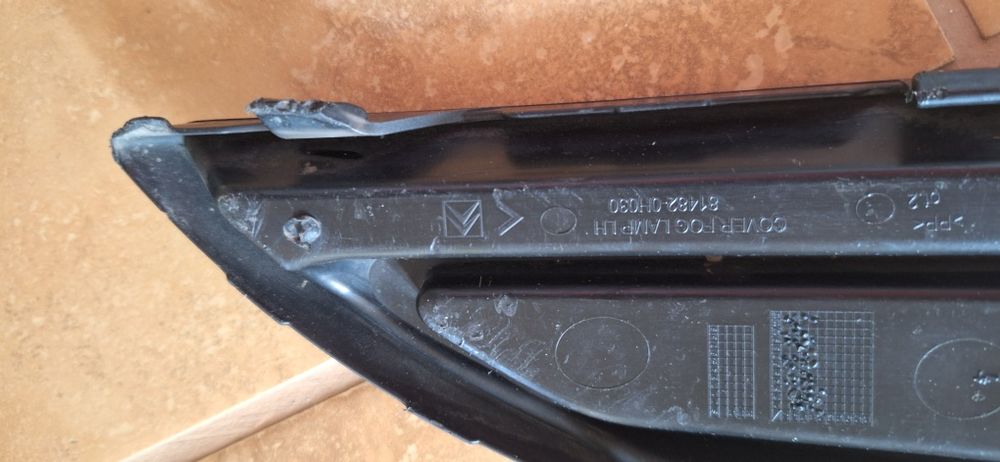 Kratka zaślepka zderzaka halogenu Citroen C1 lewy przód 81482-0H030