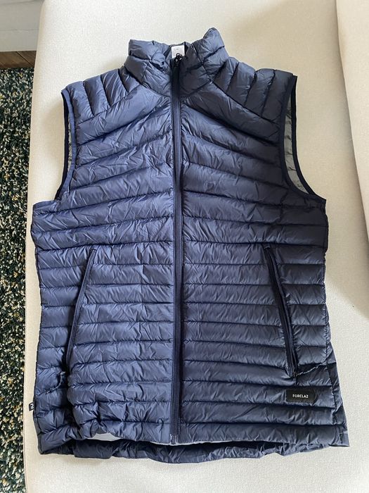 Kamizelka trekkingowa puchowa Forclaz MT100 Decathlon