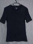Czarny T shirt damski S
