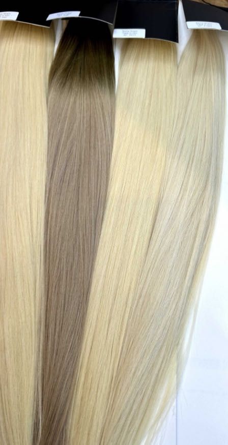 Włosy naturalne na metodę kanapkową (Tape On) - 50 cm