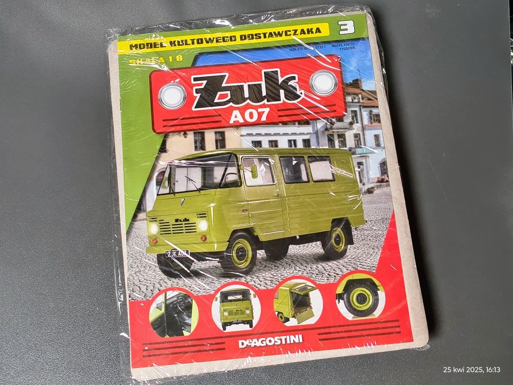 Żuk A07 Nr 3 DeAgostini skala 1/8