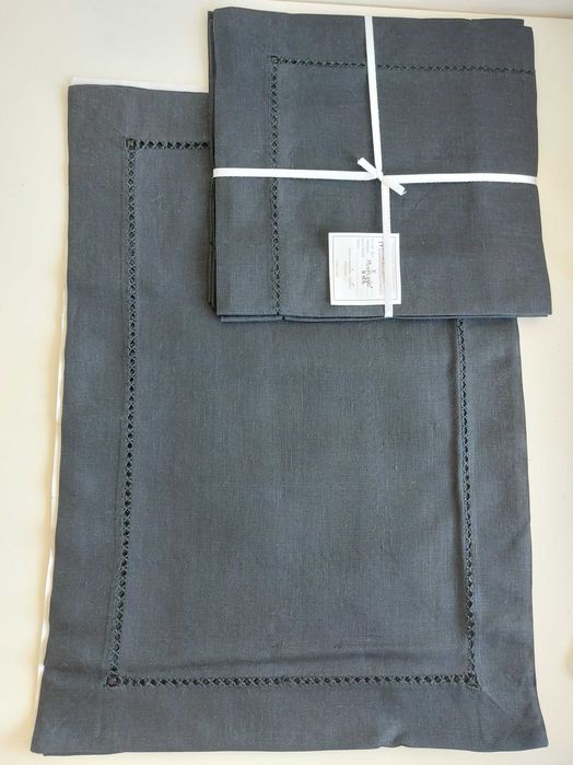 PURO LINHO - INDIVIDUAL com guardanapo