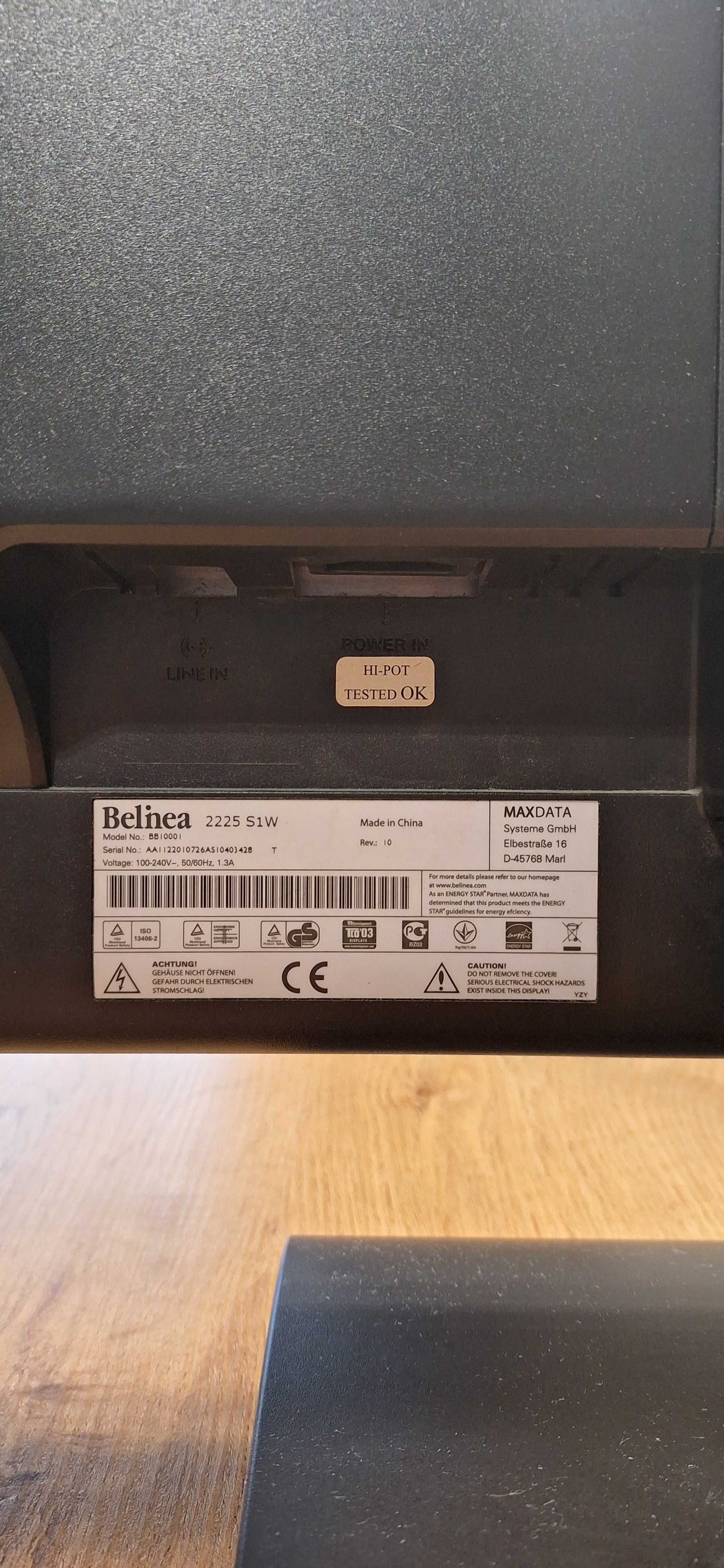 Monitor Belinea 2225 S1W 22 cale
