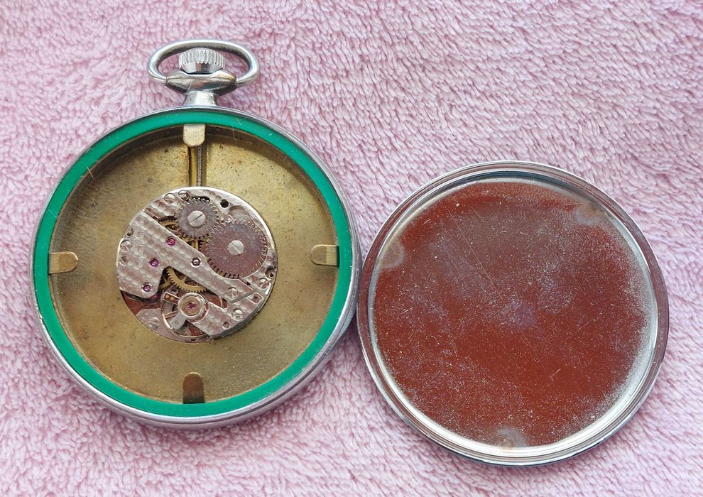 Relogio de bolso Jaques Ryter ANTICHOC  -  Vintage