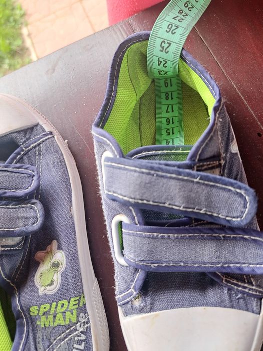 Trampki roz 31 rzepy