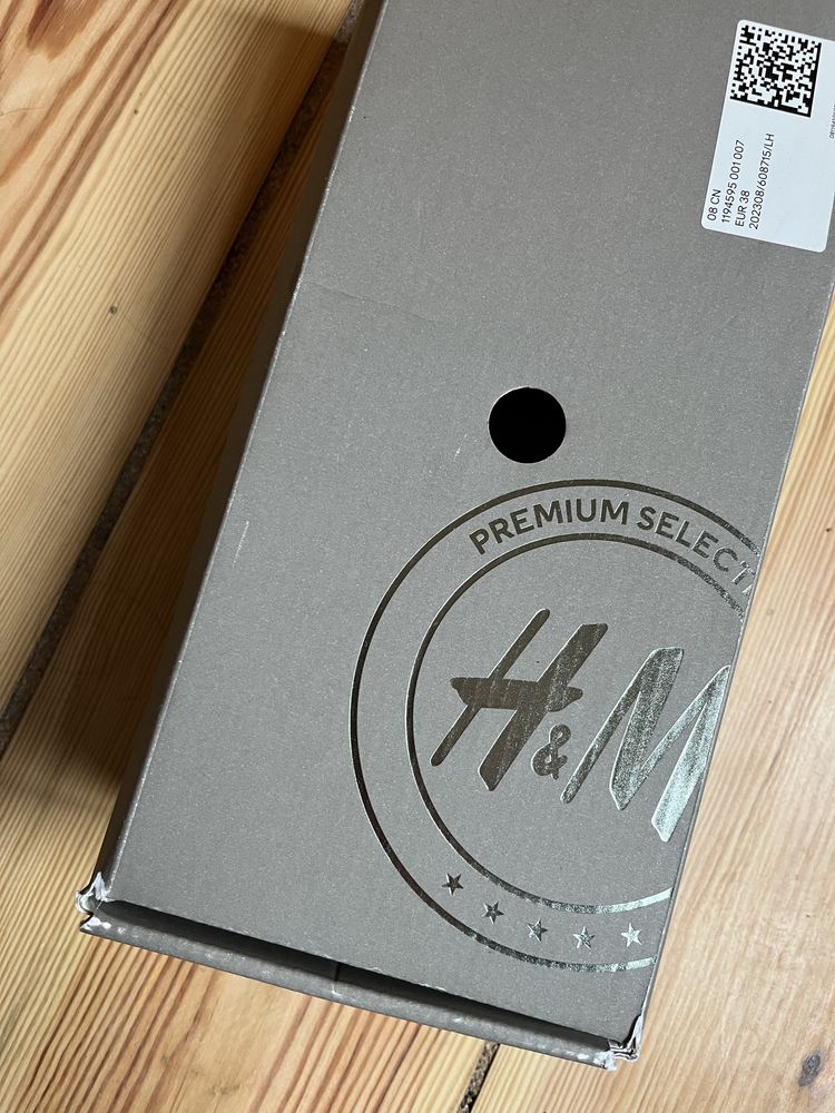 Buty skórzane nowe