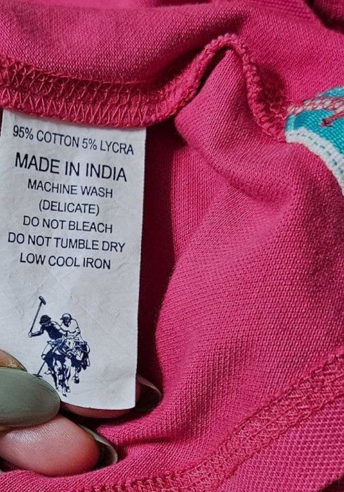 футболка яркая поло U.S. Polo Assn размер S/М